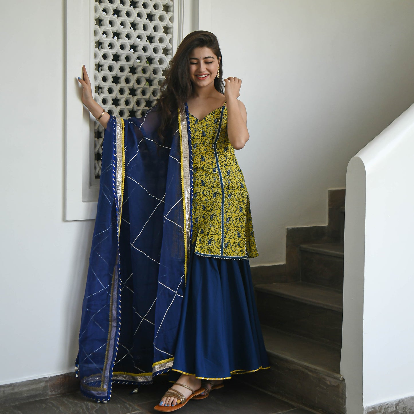 Medha Cotton Suit Set