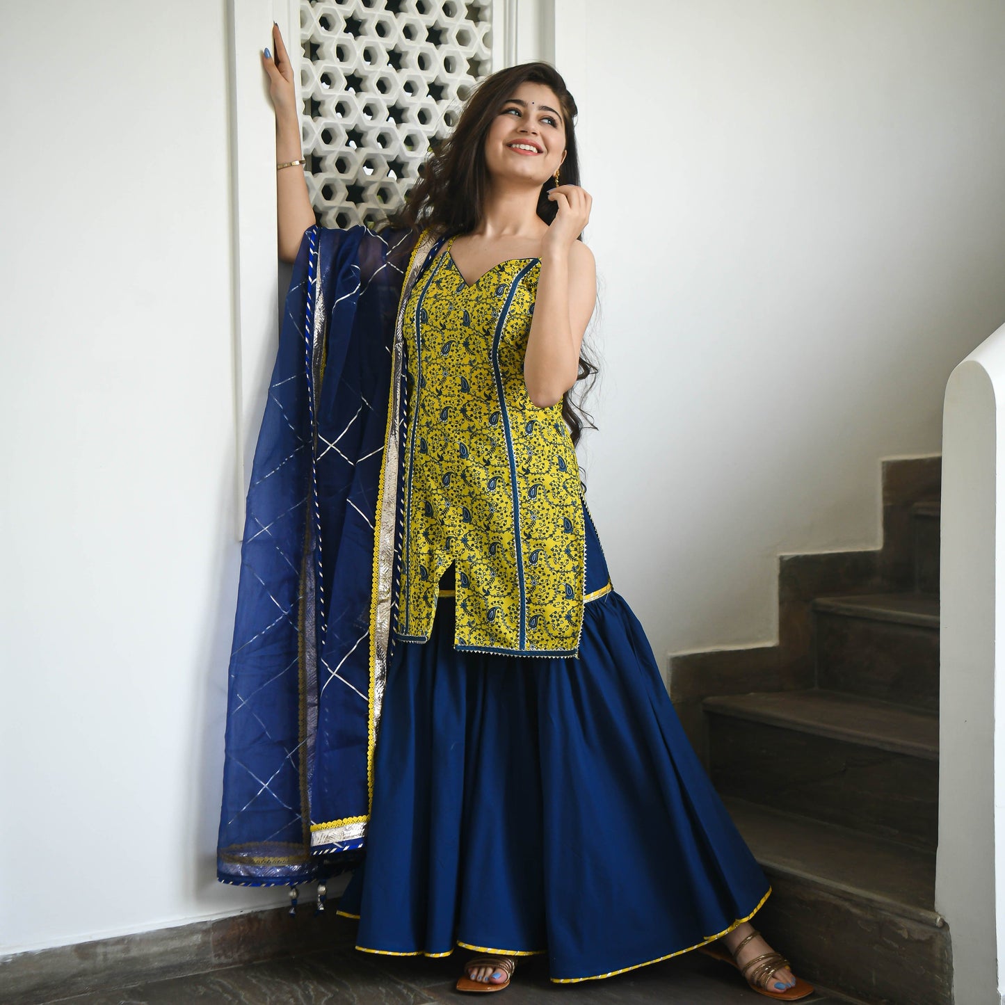 Medha Cotton Suit Set