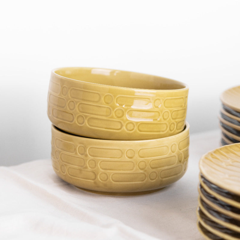 Dot & Dash Snack Bowl (6 Inches)