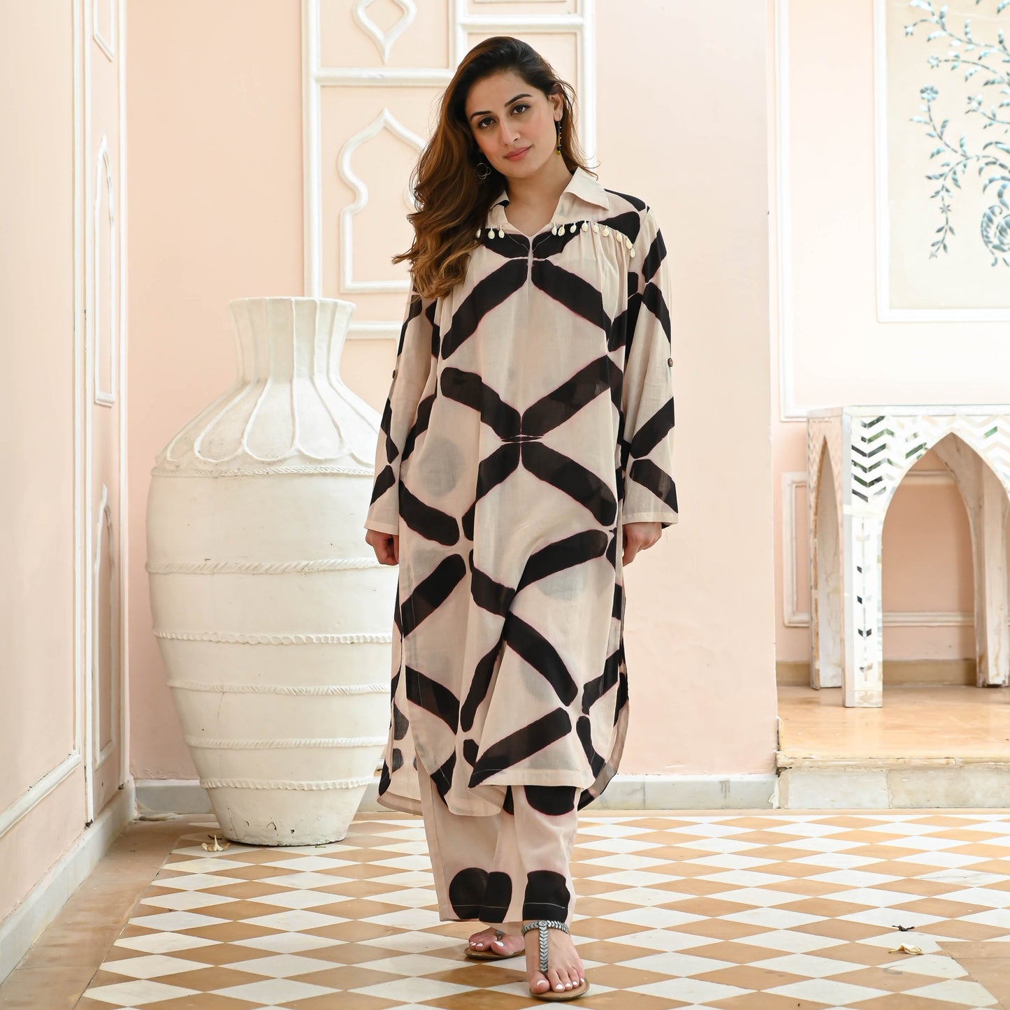 Triptika Clamp Co-ord Set