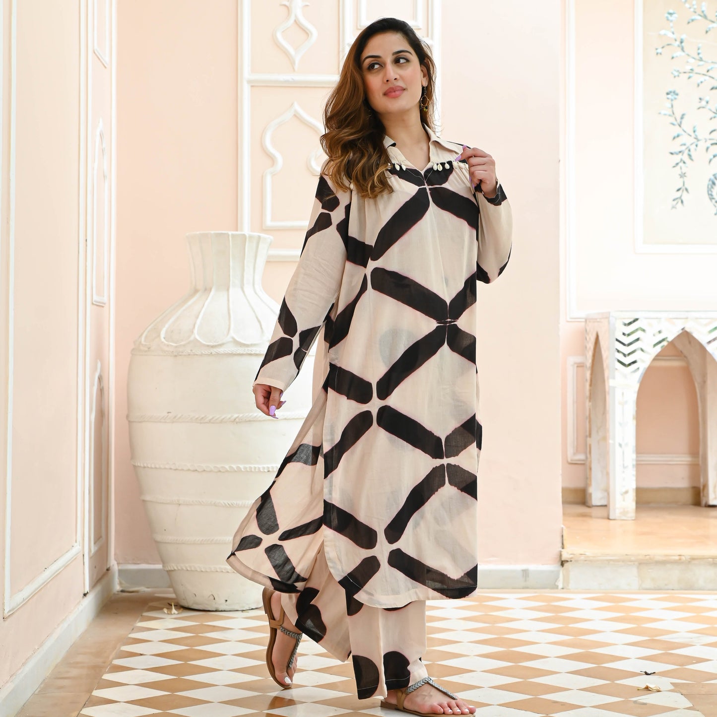 Triptika Clamp Co-ord Set