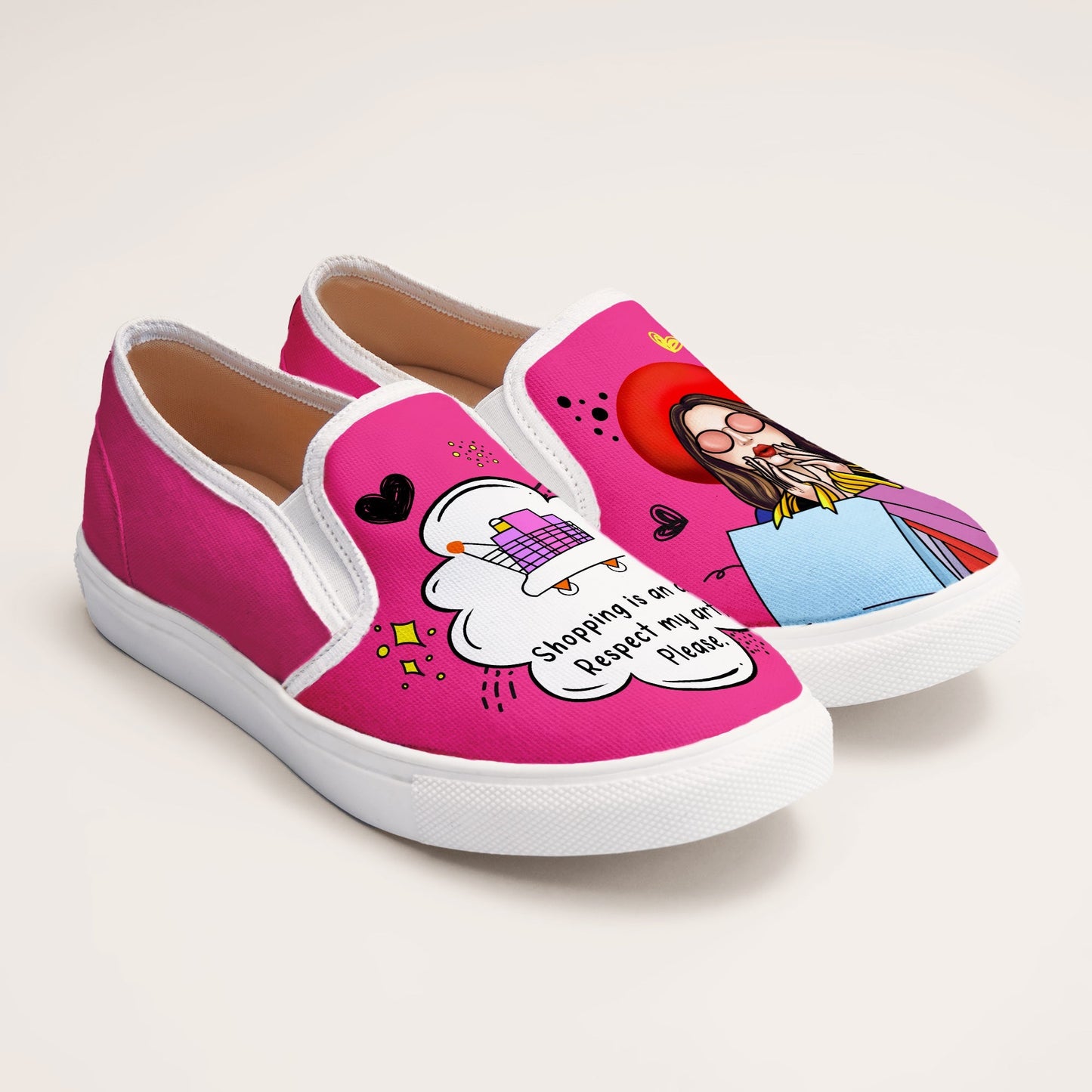 Shopaholic Slipons