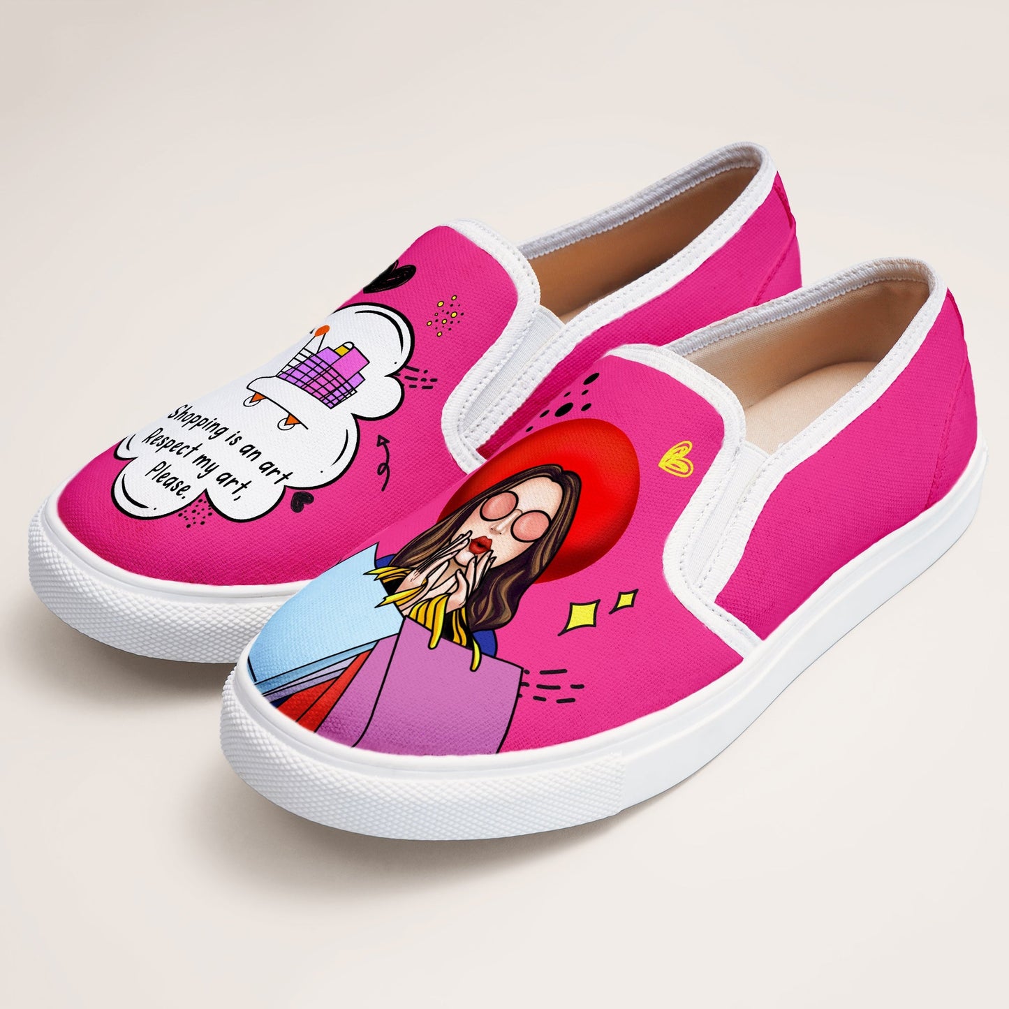 Shopaholic Slipons